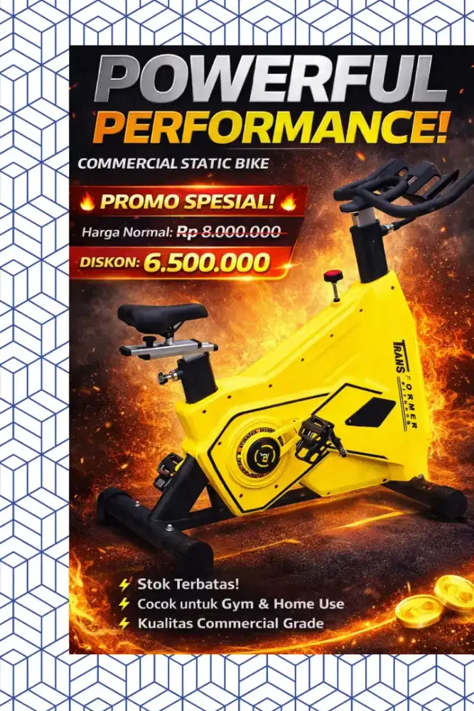 Sepeda statis gym Spinning Legacy Transformers