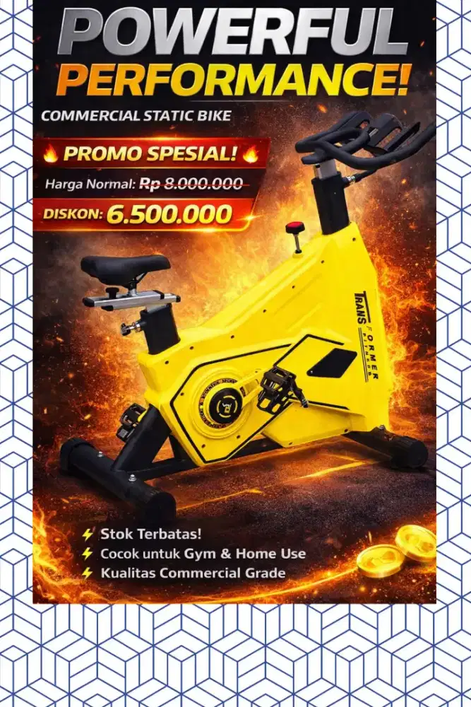 Sepeda statis gym Spinning Legacy Transformers