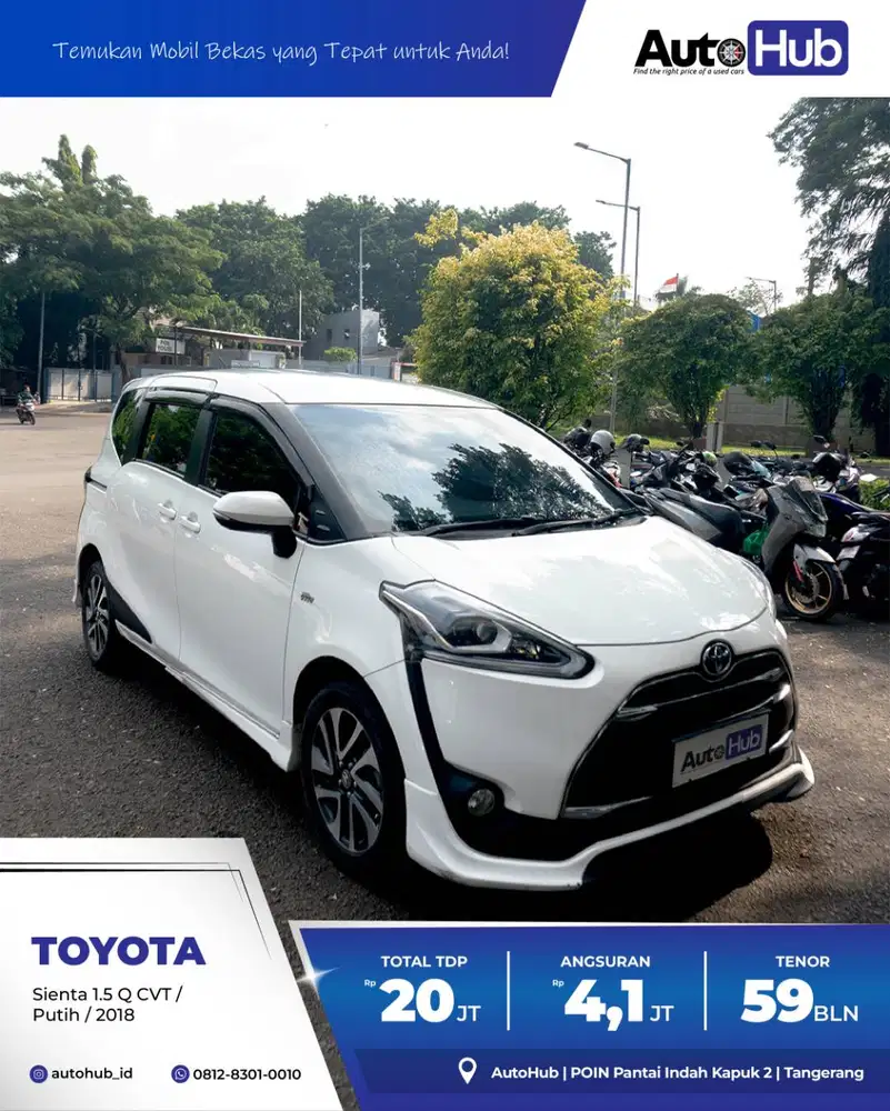 Toyota Sienta 1.5 Q CVT 2018