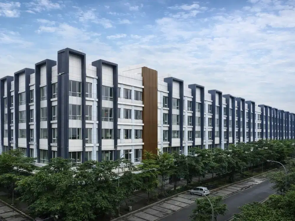 Dijual Cepat Gedung Office 5 Lantai di Office Park Harapan Indah Bekasi