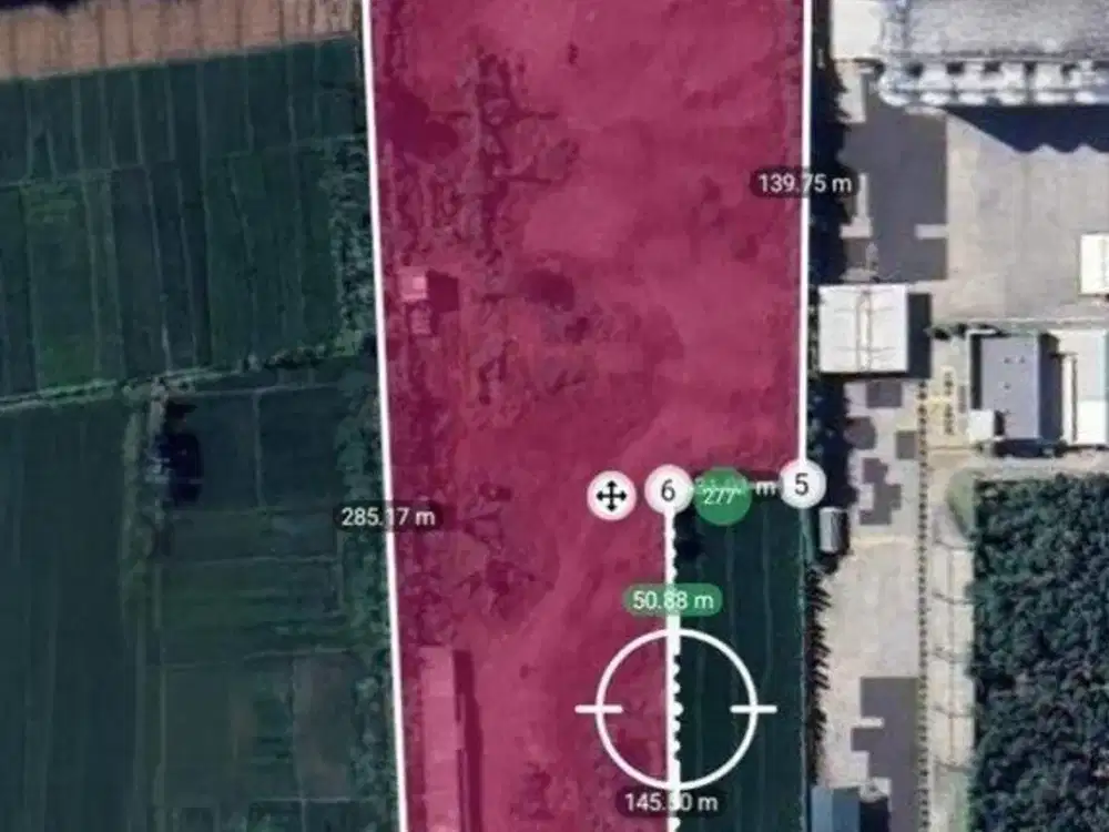 Dijual Tanah Ex Pabrik Mojokerto Strategis Siap Pakai