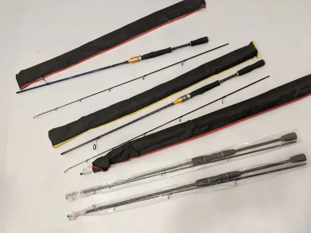 Joran pancing 1.80mter Carbon Hollow Baru