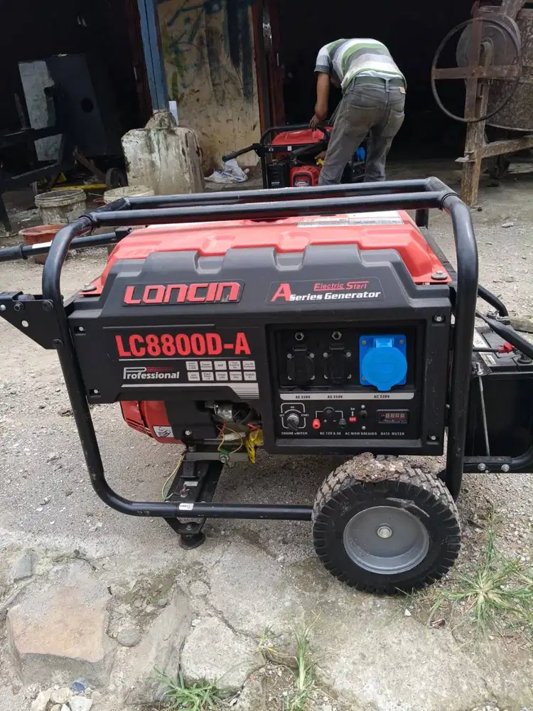 Jual Mesin Genset Loncin 6000WATT Kondisi Mulus Siap Pakai
