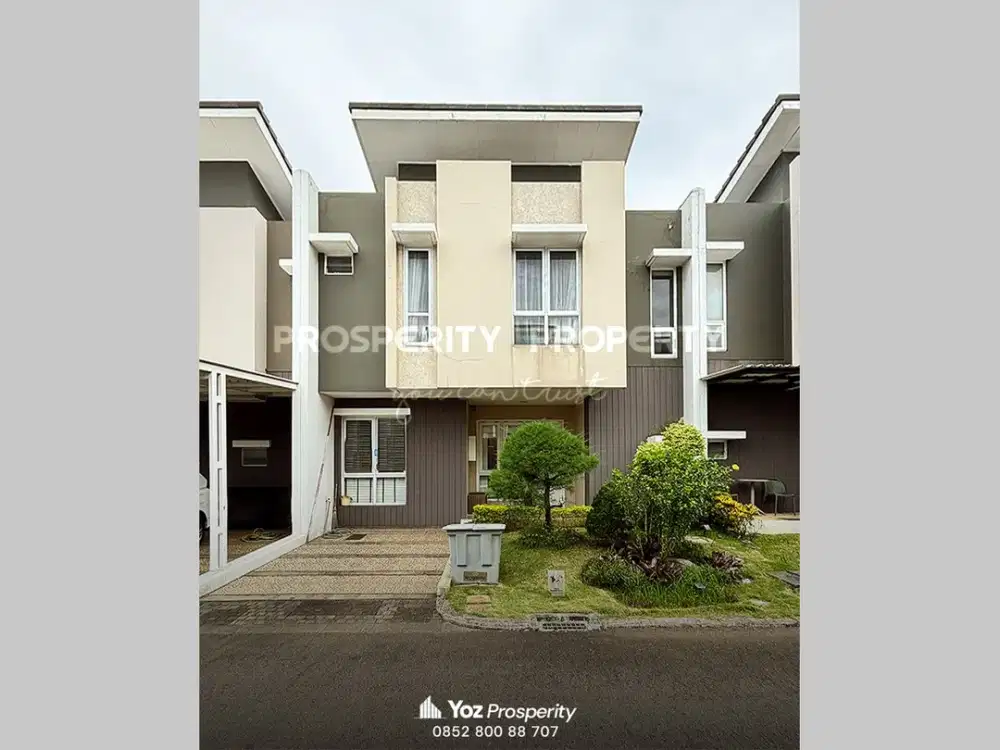 Rumah View Danau di Cluster Rossini Symphonia Summarecon Gading Serpong
