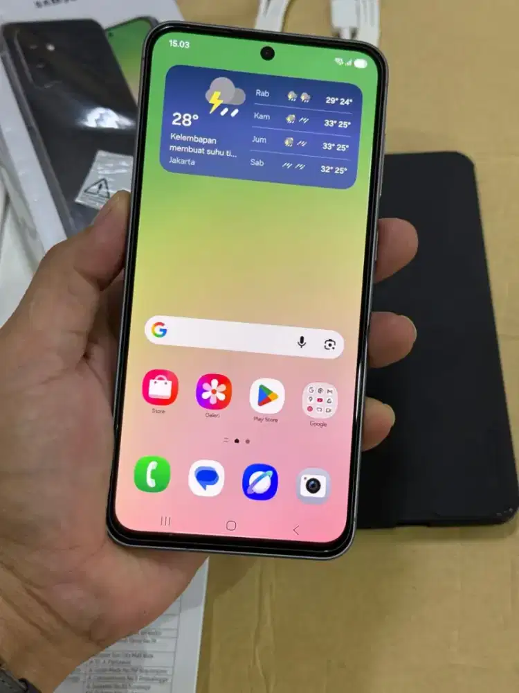 Samsung Galaxy A56 5G 8/256GB Fullset Mulus Istimewa Garansi Resmi