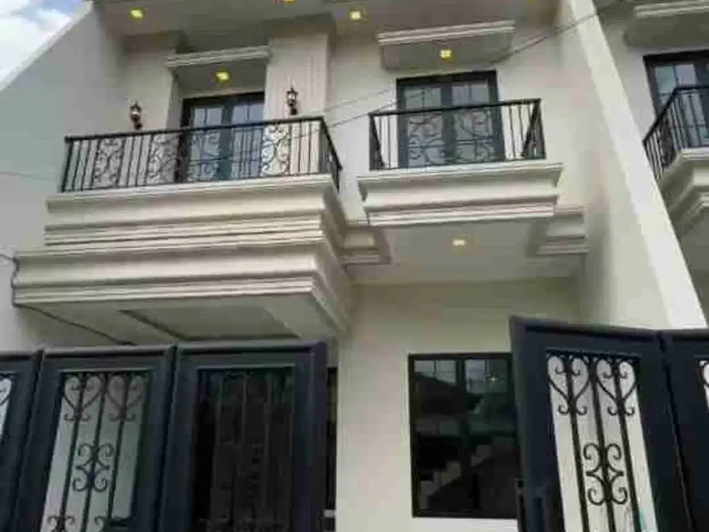 jual rumah lux baru renovasi di pondok bambu jakarta timur