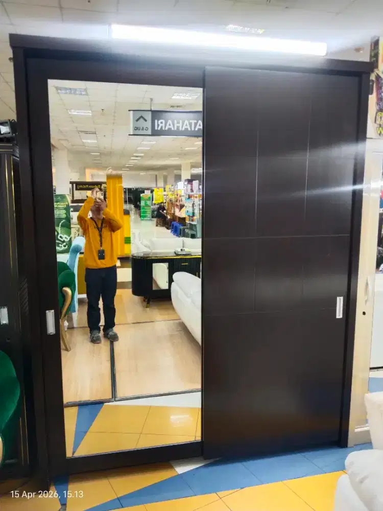 Lemari Kayu, garansi. Cicilan murah tanpa DP, Syarat Cukup KTP