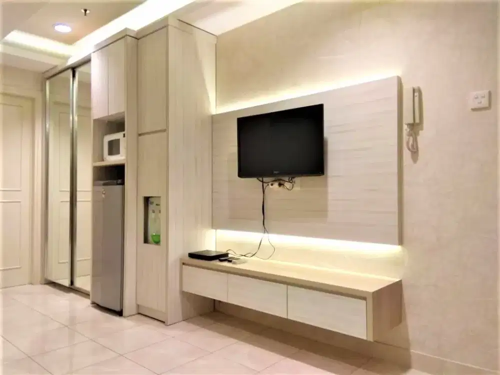 Private & Cozy! Sewa The Boulevard 1BR Full Furnished - Lokasi Super Strategis Jakarta Pusat