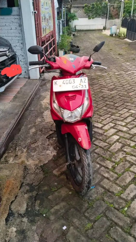 Honda Beat tahun 2011 Plat BARU