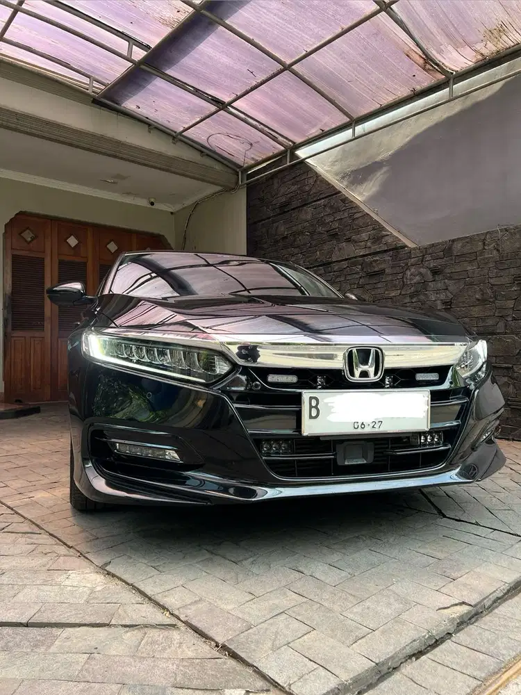 Honda Accord Turbo 2022 Facelift Bensin/AT Hitam