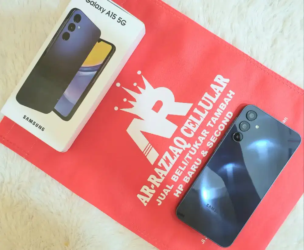 Samsung A15 5G 8/256 Baterai 5000 mah
FREE KEPALA CHARGER 25 W