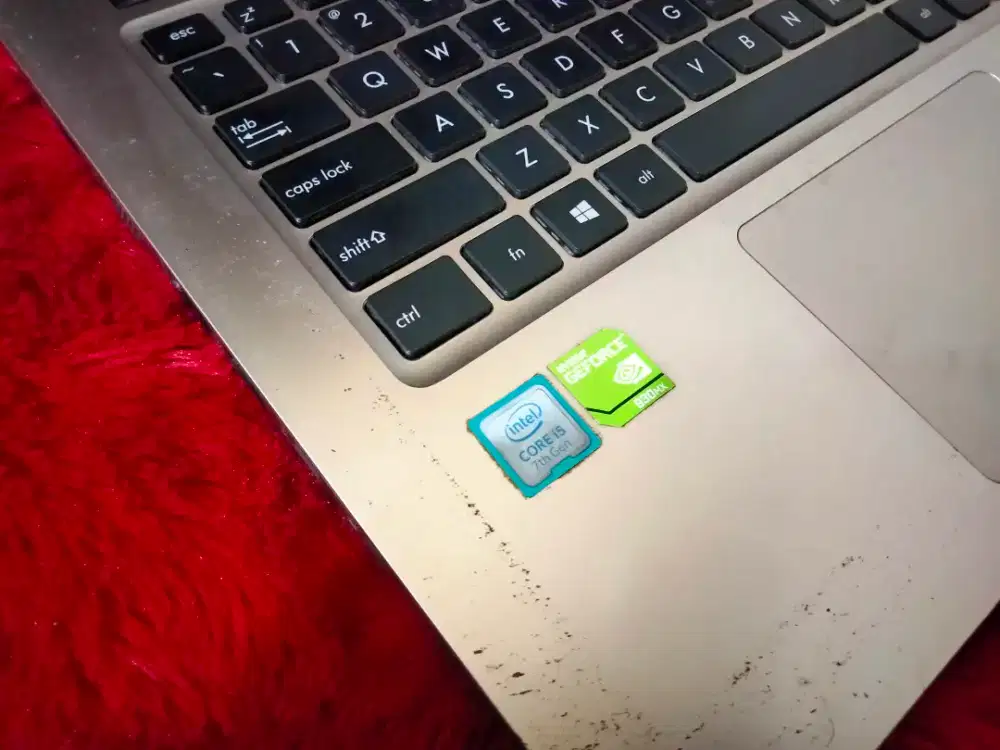 Asus x456u core i5-7200U/ RAM 8gb/HDD 1tb/ Nvidia 930MX siap pake