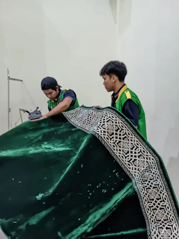 karpet masjid empuk dan lembut adem untuk sujud