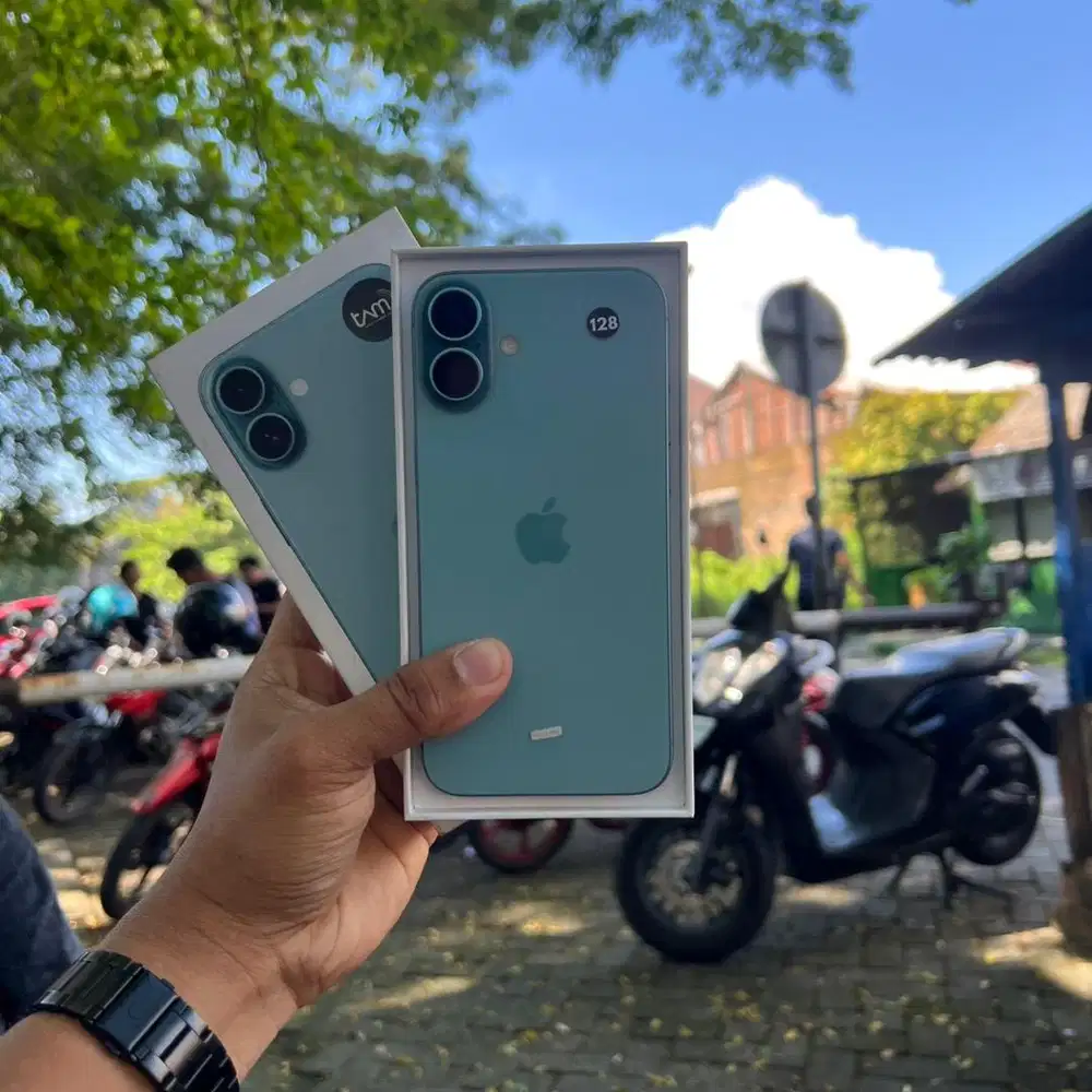 iPhone 16 Plus 128GB Teal garansi resmi ibox