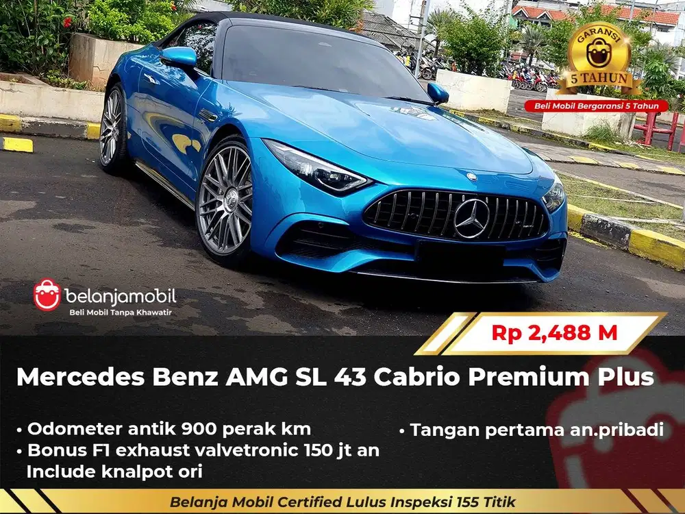 [ KM 900 PERAK ] Mercedes Benz Mercy AMG SL43 SL 43 Cabrio 2023/2024