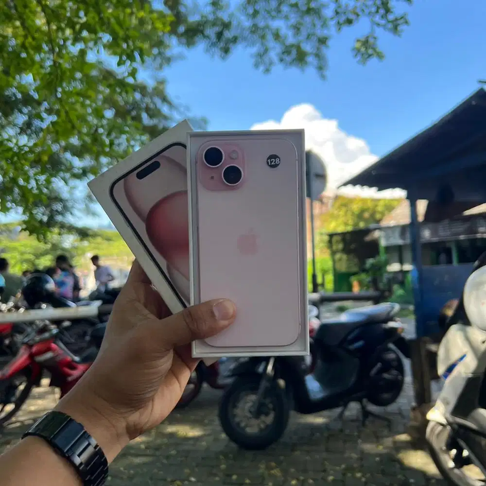 iPhone 15 128GB Pink resmi ibox