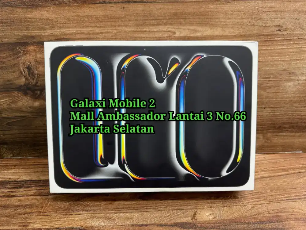 Apple Ipad Pro M4 2024 13 inch Wifi 256GB bs Cash Kredit Tukar Tambah