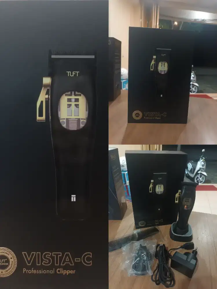 Dijual mesin cukur tanpa kabel barbershop TUFT VISTA-C keadaan baru