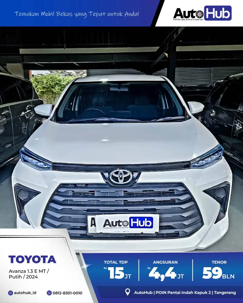 Toyota Avanza 1.3 E M/T 2024