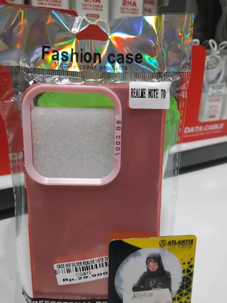 CASE IMD SILVER RELME NOTE 70 | ATLANTIS DAHSYAT