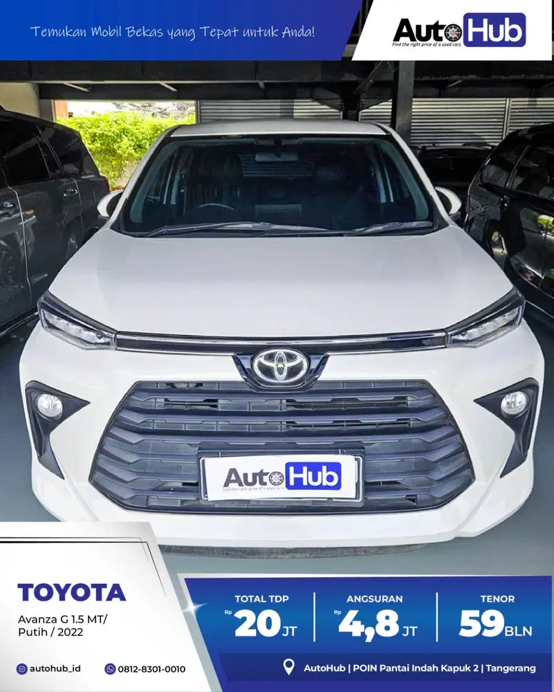 Toyota Avanza 1.5 G M/T 2022