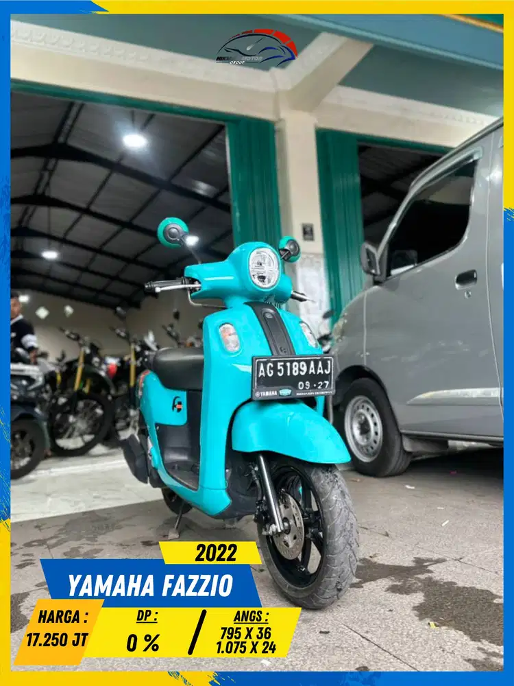 YAMAHA FAZZIO 2022 MONGGO GAS POLL MASZEHH HIKMAH MOTOR KEPUH