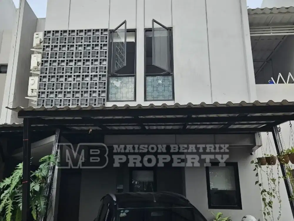 DIJUAL RUMAH FULL FURNISH DI CLUSTER THE AKASIA  HEIGHT SERUA