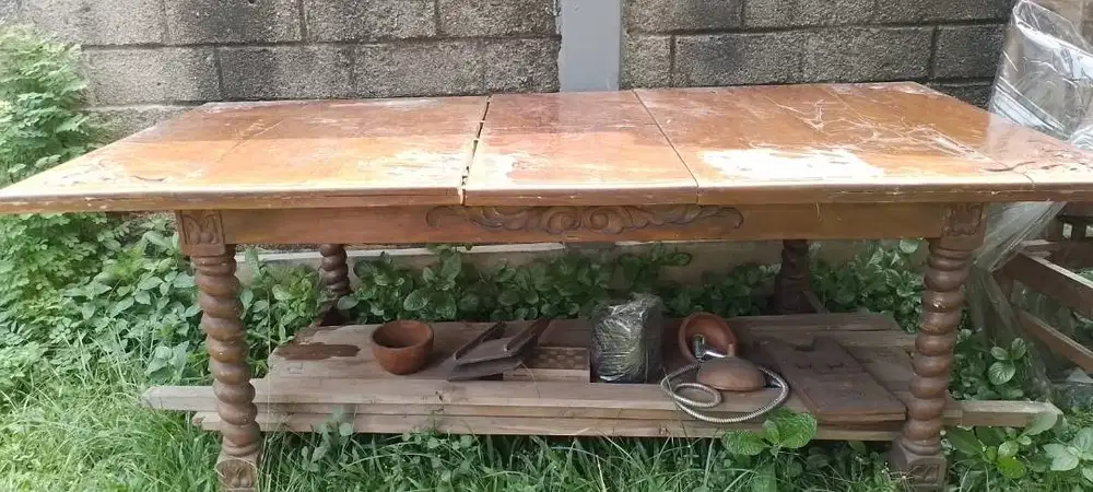 Meja Makan Kayu Jati