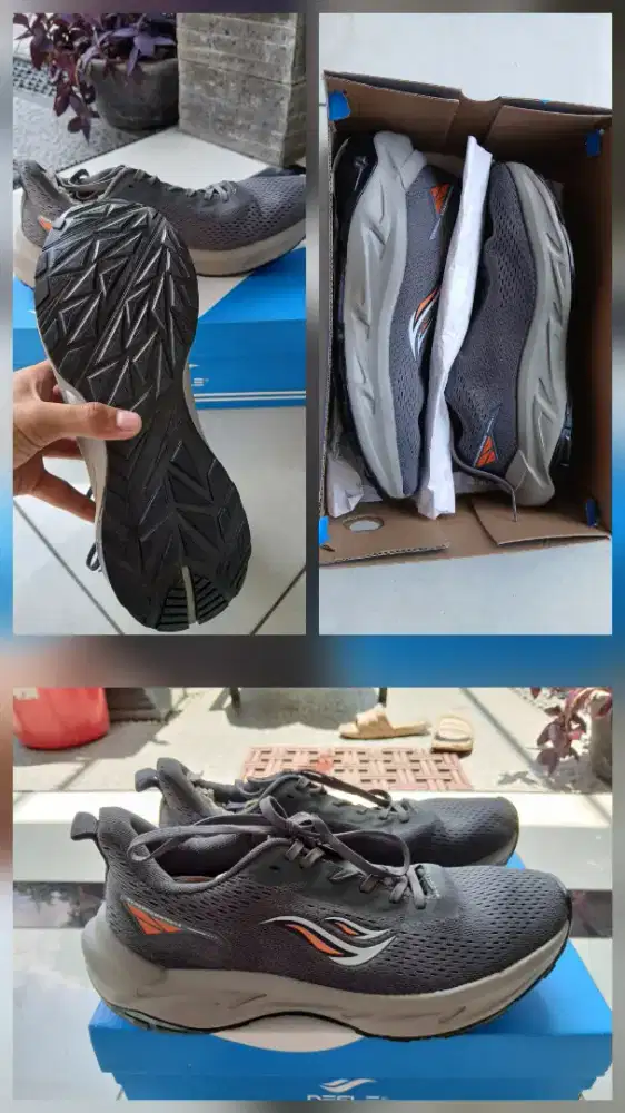 sepatu desle hyperformance running size 45