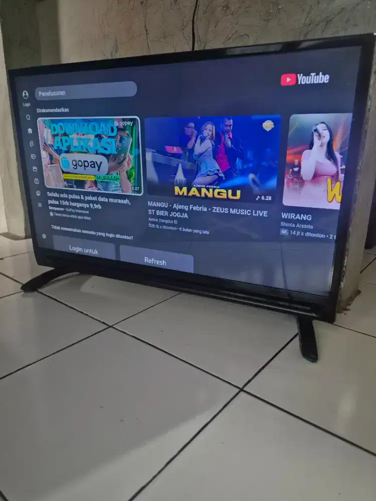 Led Tv 32 Polytron Smart Android Digital
