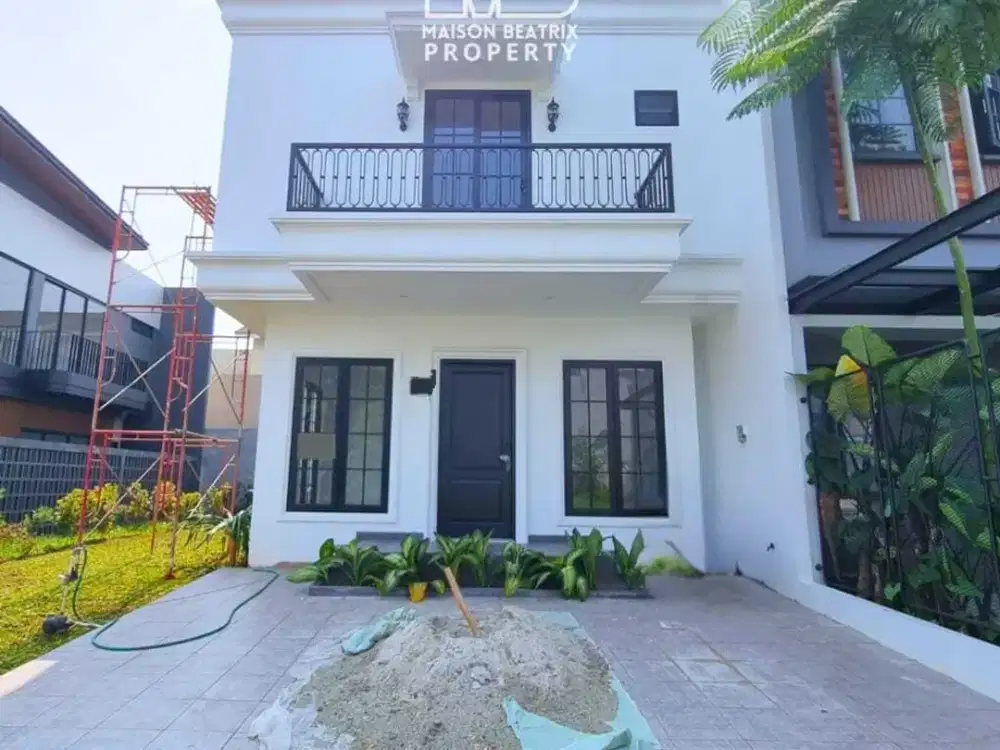 DIJUAL RUMAH BARU KONSEP AMERICAN CLASSIC DI ICON COSMO, BSD CITY