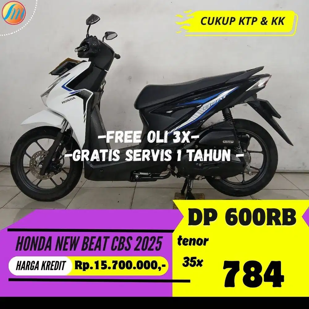 JUAL CEPAT HONDA NEW BEAT CBS 2025 SEKEN CASH KREDIT TUKAR TAMBAH