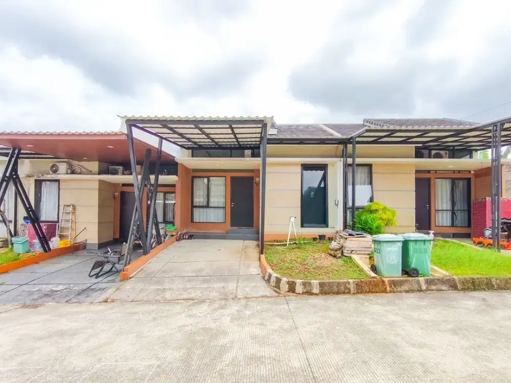 Rumah 6 Menit ke Stasiun Cilebut SHM Siap Huni Dibantu KPR J-42155