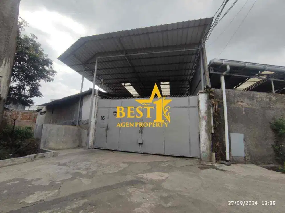 Murah!! Gudang Tempat Produksi Strategis di TKI 1, Bandung