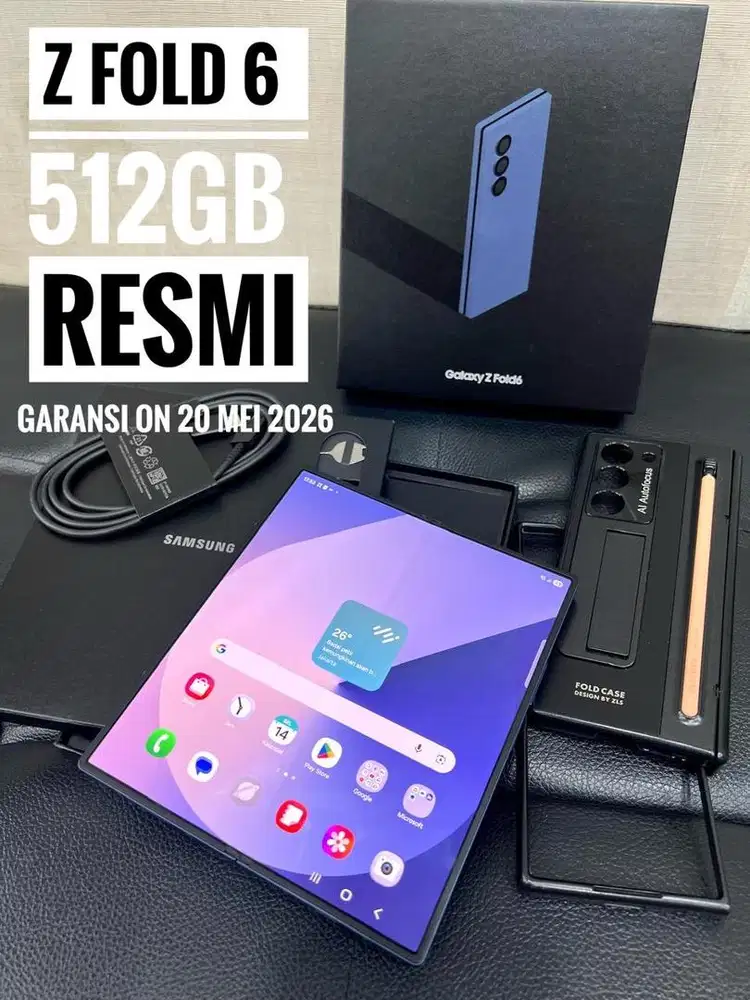 Samsung Z Fold 6  //512gb // Navy // garansi SEIN sampai 20 Mei 2026