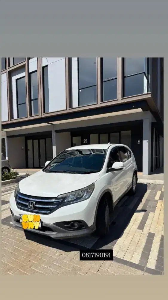 Honda CRV Gen 4 2.0 Tahun 2015 warna Putih ISTIMEWA