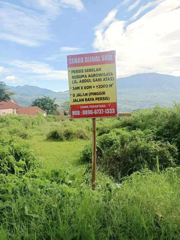 Tanah 0 jalan Jl. Abdul Gani (Sebelah Kusuma Agro) Batu Malang Dijual