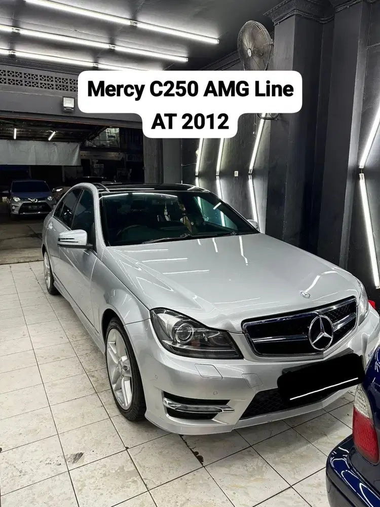 Mercy C250 W204 1.8 CGI AMGLine AT 2012  (Km 104 ribuan)