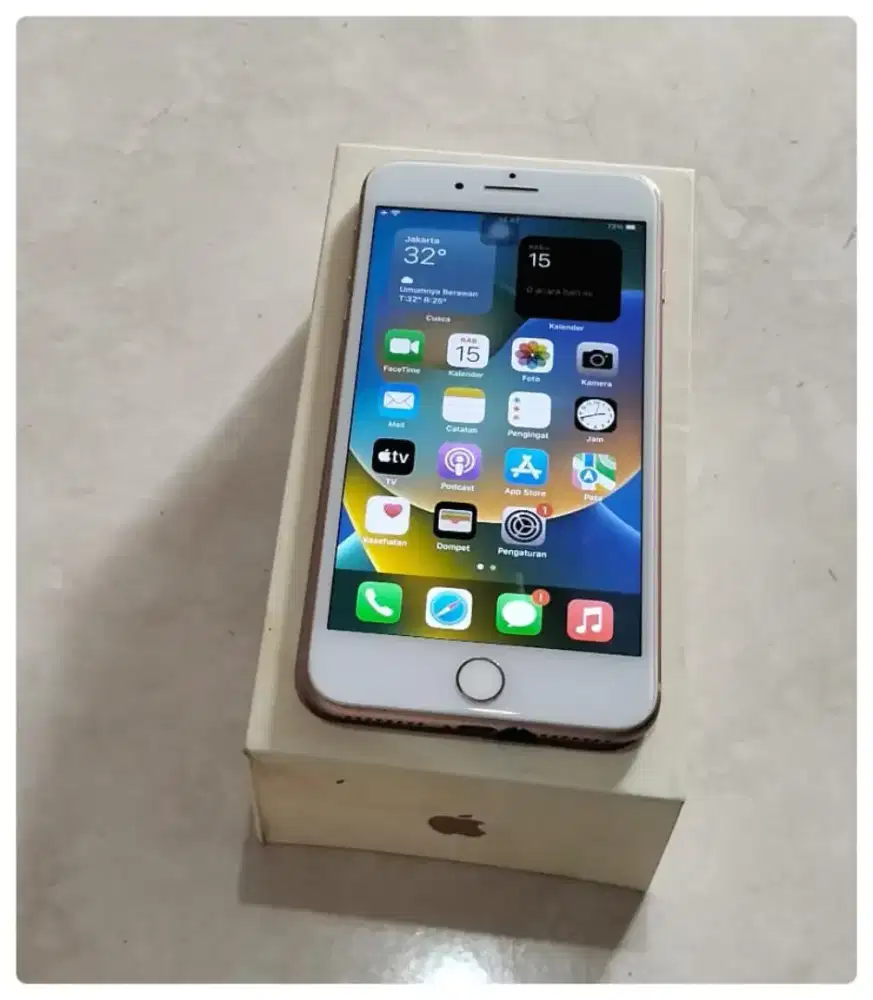 Apple iPhone 8 Plus 64gb Wi-Fi Fullset Normal