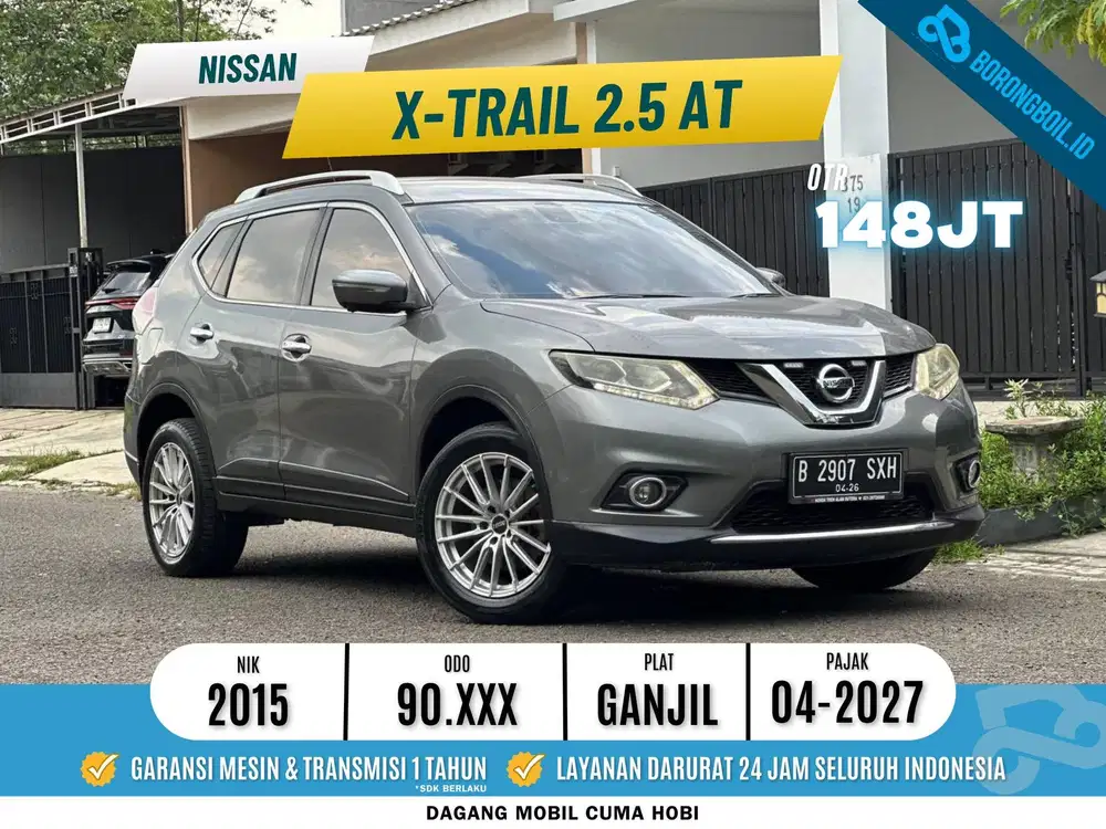 Nissan Xtrail 2.5 AT 2015 Briliant Silver