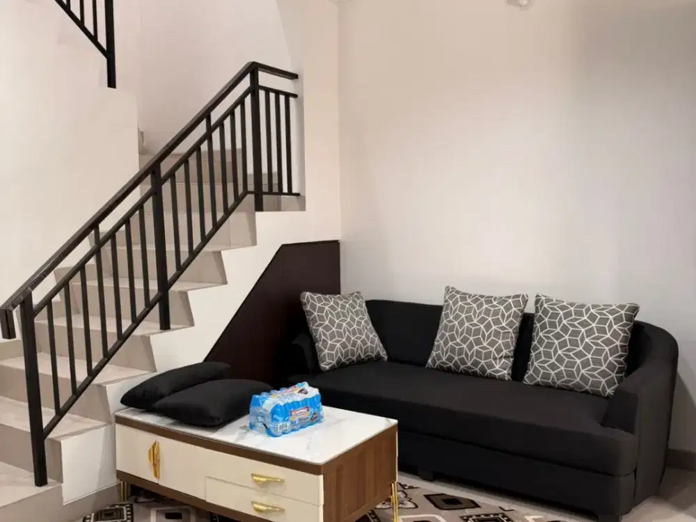 Disewa dan Dijual Rumah Furnished Cluster Baltimore ukuran 8x10