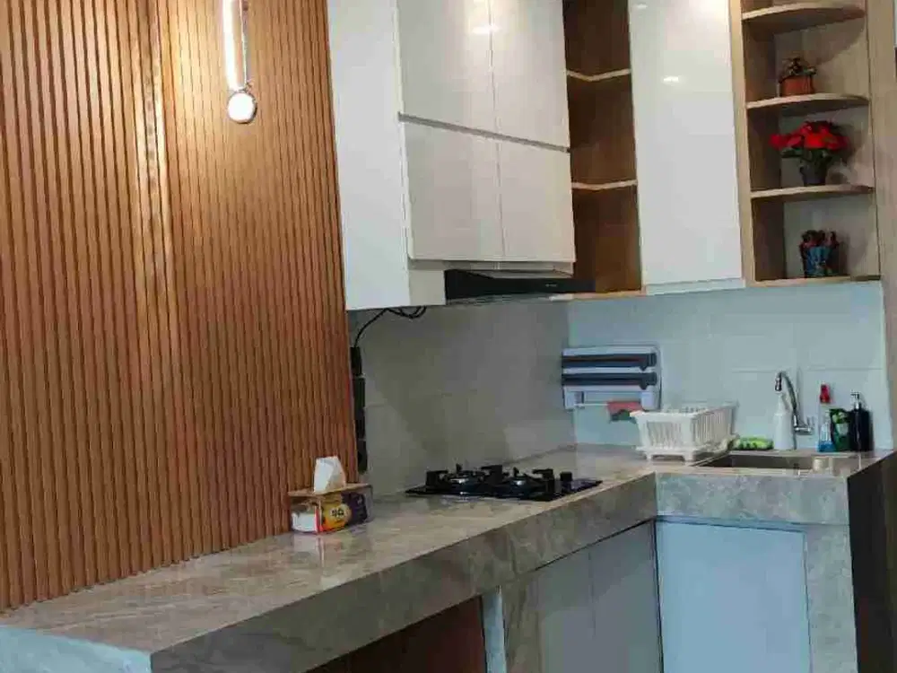disewakan 2 BR unit baru interior