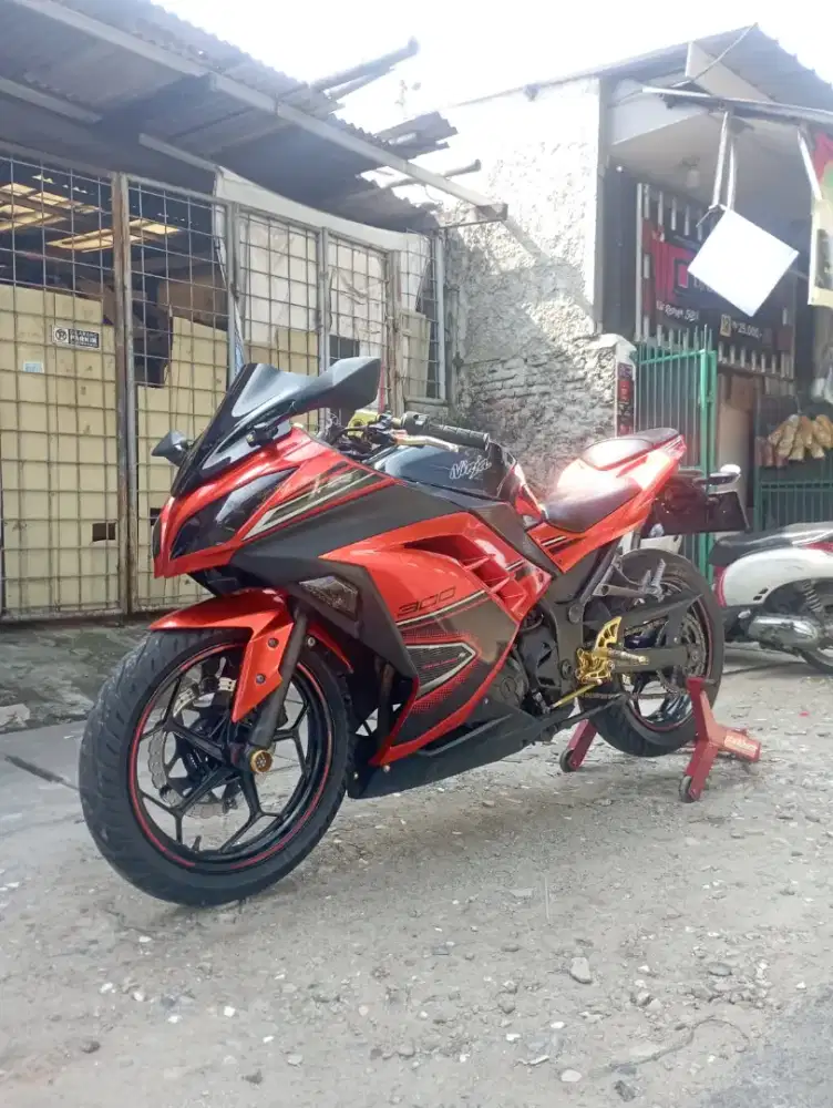 Ninja 250R Fi 2013 Km low Dki Murmer Joss