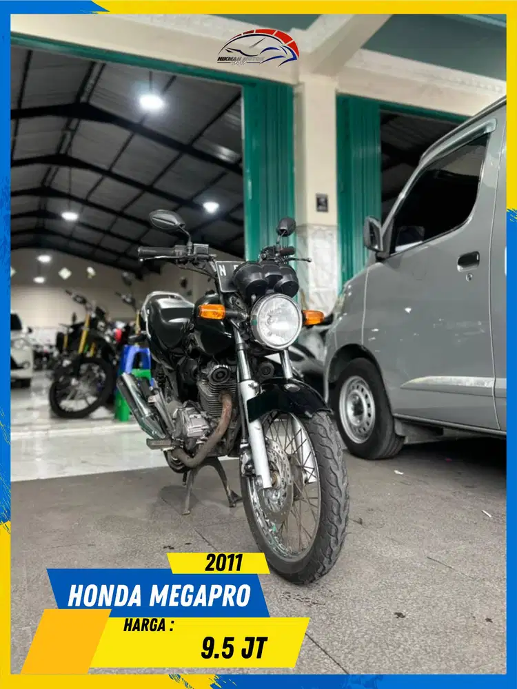 HONDA MEGAPRO 2011 TERMURAH SE MALANG HIKMAH MOTOR KEPUH