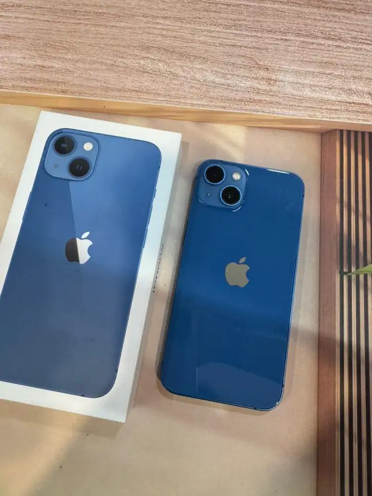 iPhone 13 128GB Blue ex inted Kemenperint bh 88% fullset ori