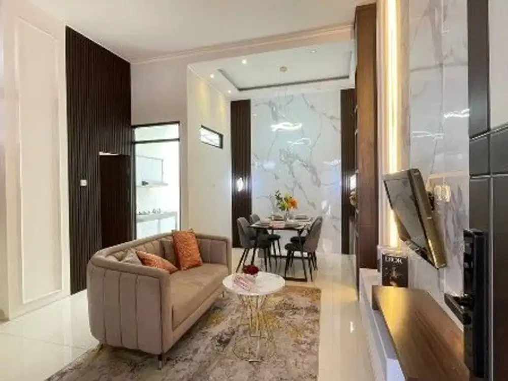 Rumah High Ceiling DP 5 Juta ALL IN di Cluster Ciwastra Bandung Fasilitas Lengkap Ref.05359