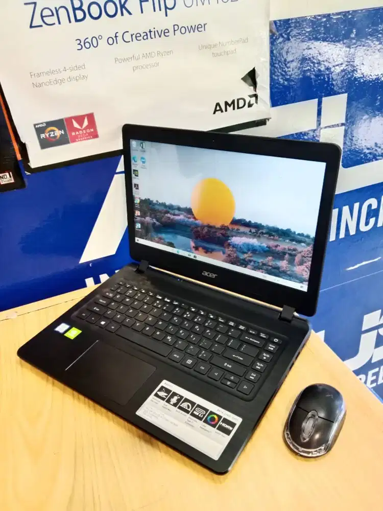 LAPTOP KULIAH EDITING ACER ASPIRE A514-51KG CORE i3 RAM 4GB HDD 1000GB