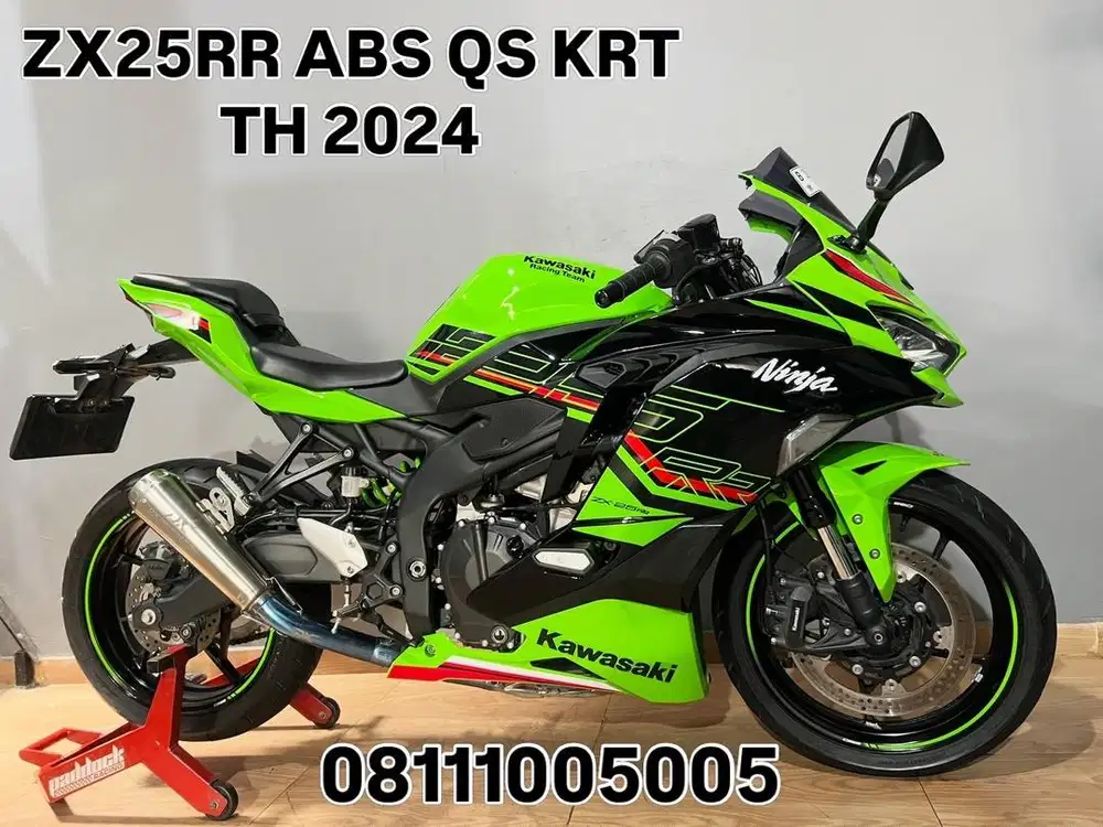 LOW KM KAWASAKI ZX25RR ABS QS KRT TH 2024 NO ZX25R