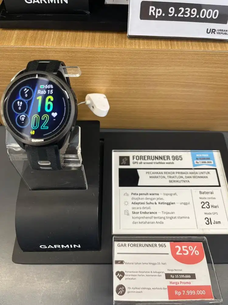Garmin Forerunner 965 black