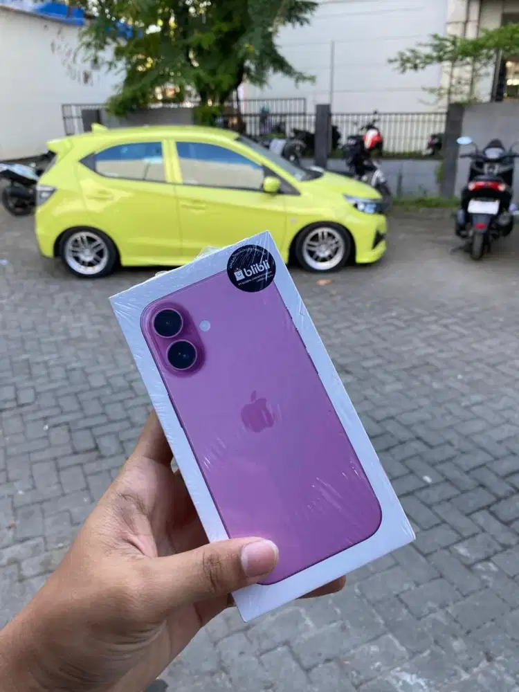 Iphone 16 128gb co rasa baru  resmi ibox